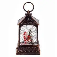 Изделие декоративное "Фонарь"(подсв,AAAх2 не прил)L7 W4 H13,5 см, фото №1