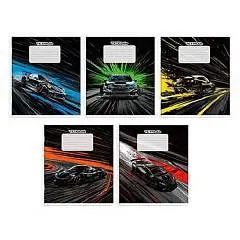 Тетрадь 12л КЛЕТКА "НЕОНОВЫЕ ТАЧКИ" УФ-лак, фото №1