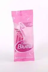 Станки одноразовые жен Gillette Blue II For Women, 5шт, фото №1