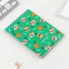 Скетчбук А6 «Коты» 40л, фото №1