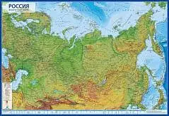 Россия Физическая 1:8,5М 101х70 (с ламинацией), фото №1
