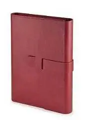 Ежедневник недат А5 "SENATE" красный с магнитным клапаном, фото №1