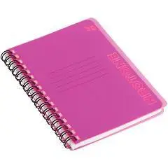 Записная книжка А6 60л кл "Neotone", розовый, фото №1