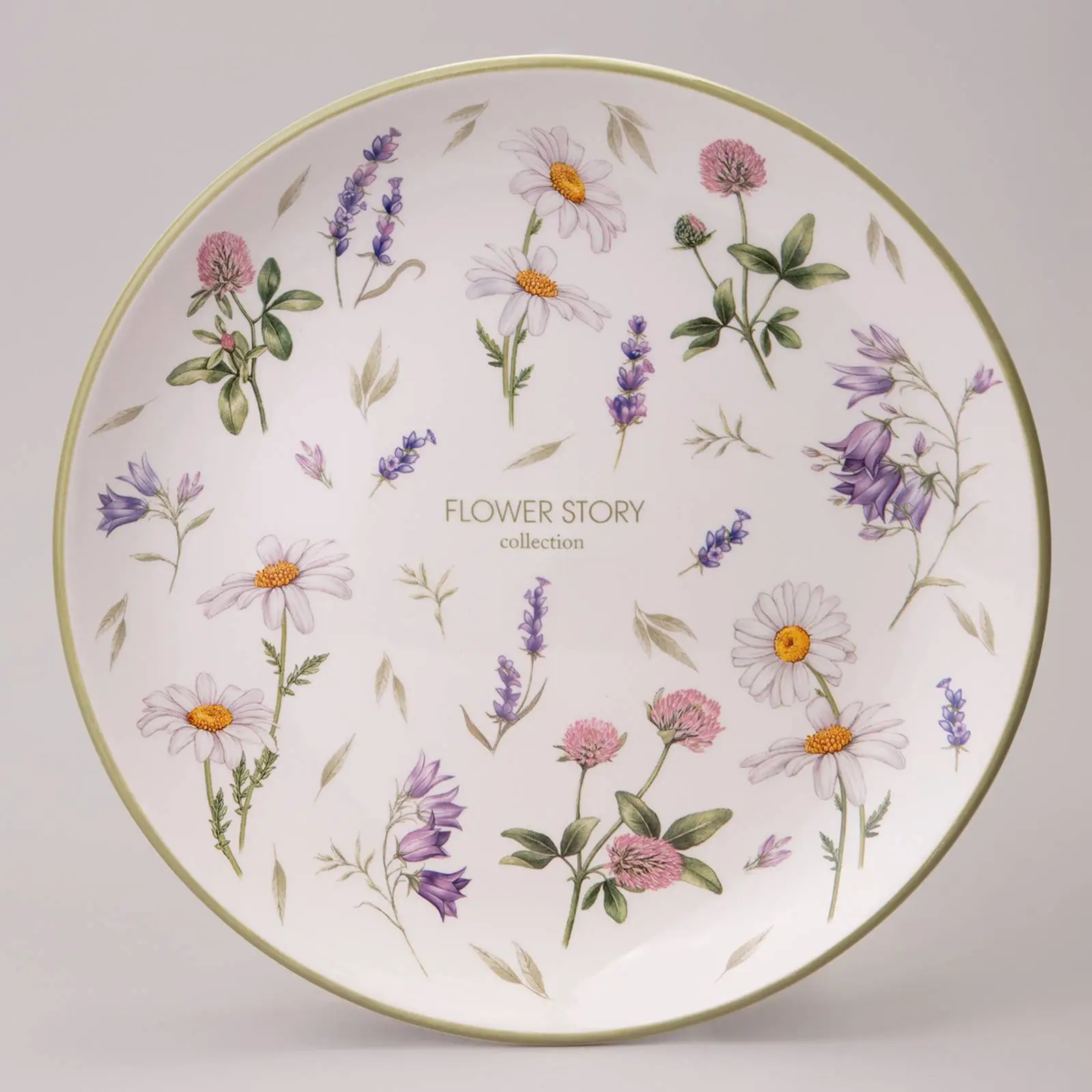 Тарелка обеденная "FLOWER STORY" 26х3 см, фото №1