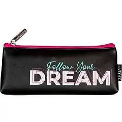 Пенал "deVENTE. Dream" 21x8x3,5 см, треугольный, искусст.кожа, фото №1