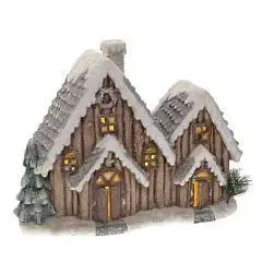 Фигурка декор с подсветкой "Домик"L49х19,8х37,5см, фото №1