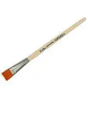 Кисть Синтетика плоская длинная руч №22 ЗХК, фото №1