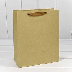 Сумка подарочная Крафт "Люкс" 26*32*12см, фото №1