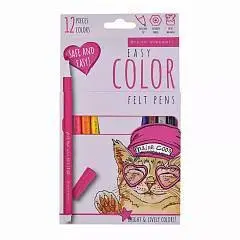 Фломастеры детские EASYCOLOR 12цв, фото №1
