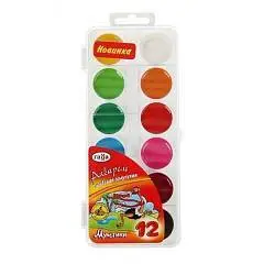 Акварель 12цв Гамма Мультики, фото №1