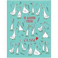 Тетрадь на кольцах 160л "Gussi", глянцевая лам, фото №1