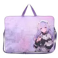 Папка д/худ А3 ткань молния вокруг Аниме милашка Кокос, фото №1