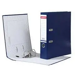 Папка-файл 7см EK А4 Стандарт синяя, фото №1