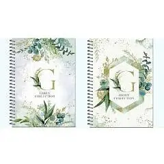 Скетчбук А5 60л 100г Green Collection гребень, фото №1