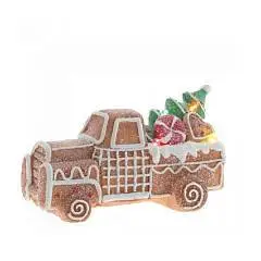 Фигурка декор. с подсв "Машинка"(3хААА,нет), L36 W17 H21,5 см, фото №1