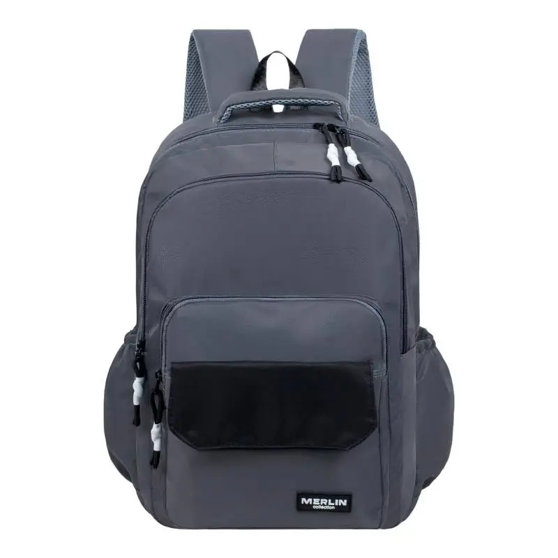 Рюкзак молодежный MERLIN M37121 светло-серый, фото №1