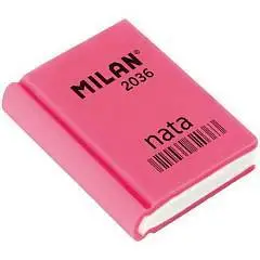 Ластик "MILAN" Книга, 39х30х9мм, микс, д/графит, фото №1