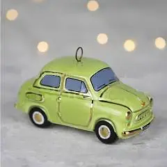 Игрушка фарфор "Запорожец горбатый", фото №1