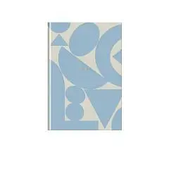 Ежедневник недат А5 "Простые формы", матовая лам, фольга, тв.обл, фото №1