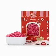 Жемчуг д/ванны Чудес и радости клубничный пудинг 200 г, фото №1