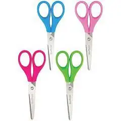 Ножницы Berlingo "School" 13,5см, ассорти, фото №1