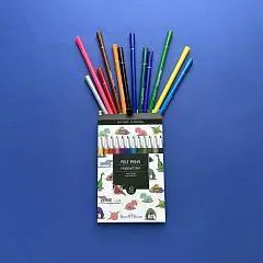 Фломастеры 12цв "Happycolor.Кошки" в рет.коробке, фото №1