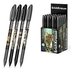 Ручка шариковая EK U-108 Stick "Big City Cats" синий, фото №1