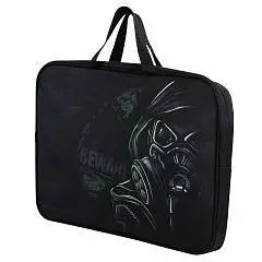 Папка д/тетрадей  А4+ 34.5х26х7см   1 отд молния/водоотталк ткан, фото №1