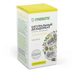 Натуральный дезодорант Synergetic "лимонный кедр" 50мл, фото №1