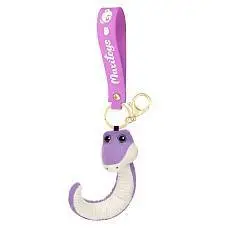 Игрушка мягкая MAXITOYS Змей Снейк Фиолетовый 12см, фото №1