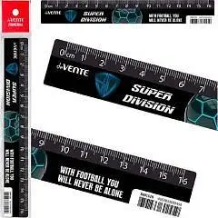 Линейка пластиковая "deVENTE. Super Division" 16 см, с дизайном, фото №1