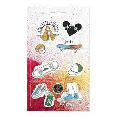 Наклейки Good vibes 16.5*9.4*0.1см, фото №1