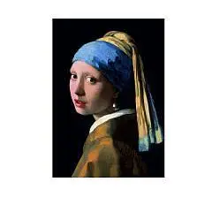 Пазл фигурный Ян Вермеер Девушка с жемчужиной 105 дет 20*28,7см, фото №1