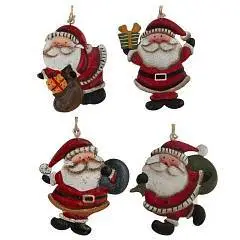 Украшение елочное Дед Мороз L8 W0,5 H9,5 см, фото №1