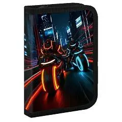 Пенал "Розовый Мишка" на молнии 20*14*4см, фото №1