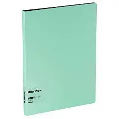 Папка с 20 вкл. Berlingo "Instinct" 17мм, 700мкм, мятный, фото №1