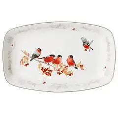 Блюдо "Лесная сказка" прямоугольное 25х16х3 см, фото №1