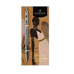 Ручка шар. LOREX Slim Chic GOLDEN BEAUTY синий 0,7 мм металл, асс, фото №1
