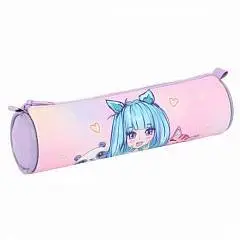 Пенал-тубус "Anime Girl" 21x7 см, фото №1