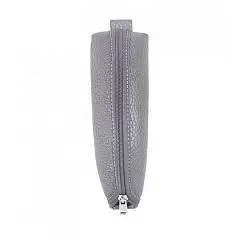 Ключник ESSE ГАЛЯ Grey кожа, серебро, фото №1