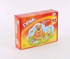 Гуашь 12цв 20мл Гамма Мультики, фото №1