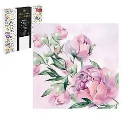 Алмаз моз Нежные пионы  30*30см на подр полн выкл, фото №1