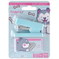 Степлер со скобами BV "KAWAII" 24/6-26/6, 400 скоб, фото №1