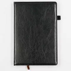 Ежедневник недат А5 "Асти черный", фото №1