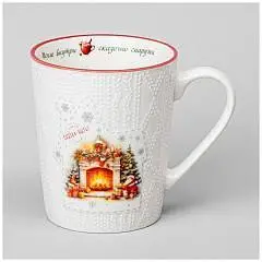 Кружка "Тепло внутри сказочно снаружи" 380 мл, фото №1