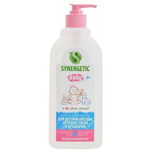 Средство для дет. посуды, сосок, игр. "Synergetic" 500 мл, фото №1