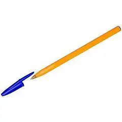 Ручка шариковая BIC Orange, 0,8мм, оранжевый корпус, синяя, фото №1
