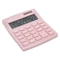Калькулятоп deVENTE" DD-3310R 10 разр 105x127x21мм пудров, фото №1