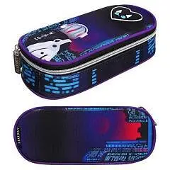 Пенал овальный "deVENTE. City Girl" 21x8x5 см, внутр.органайзер, фото №1