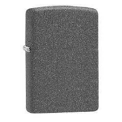 Зажигалка ZIPPO Classic Iron Stone серая матовая, фото №1